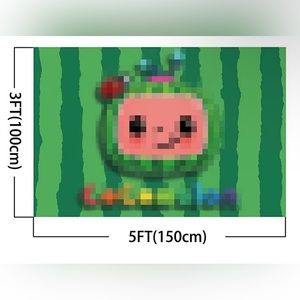 Cocomelon Backdrop